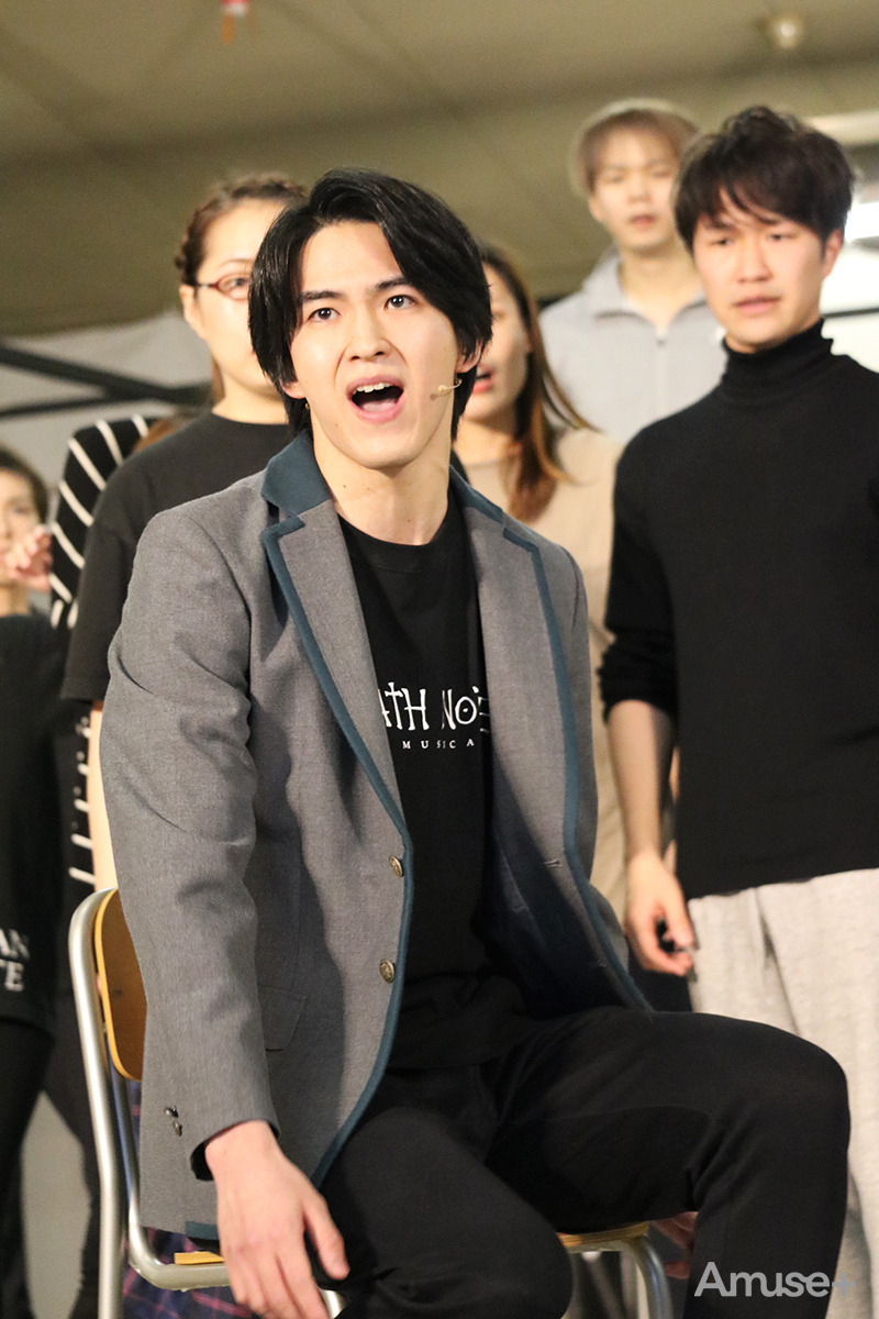 デスノート THE MUSICAL』歌唱披露・囲み取材に潜入! | Amuse+(