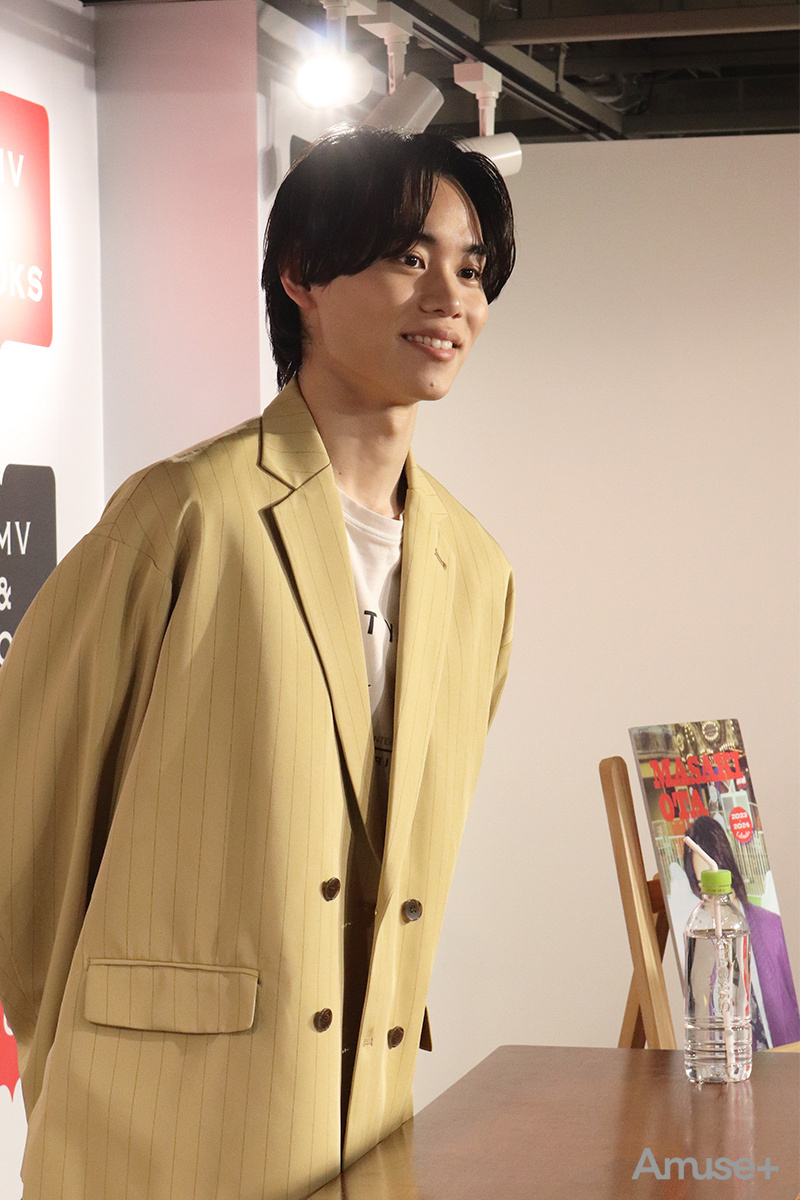 太田将熙2023-2024カレンダー」発売記念イベント 取材会フォト