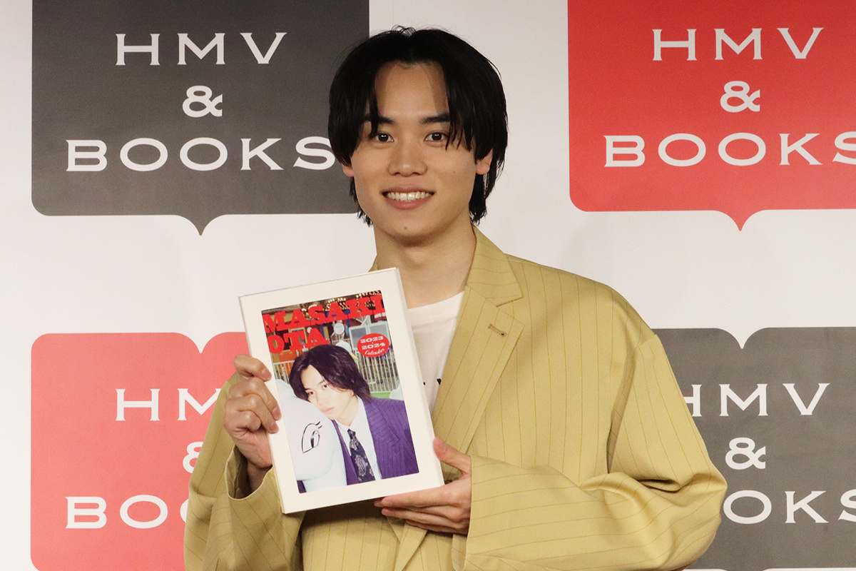 太田将熙2023-2024カレンダー」発売記念イベント 取材会フォト